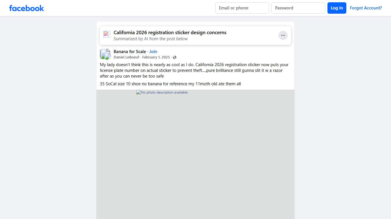 Banana for Scale My lady doesn’t think this is nearly as cool as I do Facebook